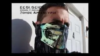 EGOLOGICS Zombie Apocalypse Holographic Skull Face Bandana