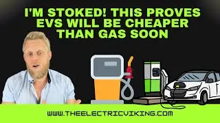 I'm stoked! This proves EVs will be cheaper than gas SOON