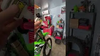 Install some grips with me. #moto #kxf250 #motocross #dirtbike #offroadmotorcycle #teacher