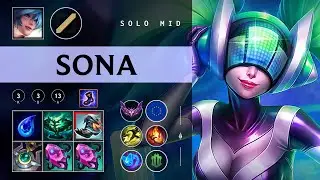 Sona Mid vs Viktor - EUW Master Patch 26.01