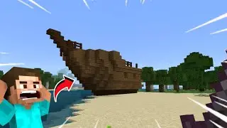 The unseen Treasure Ship in my map, in front of my house 😱.