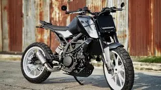 KTM DUKE 390 &ldquo;Asguard&rdquo; | Dirt bike Modern Scrambler  by Iron Macchina Customs