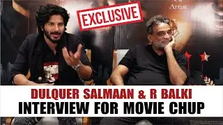 CHUP Starcast Interview | CHUP Movie Promotions | Dulquer Salmaan & R Balki Interview | Sunny Deol