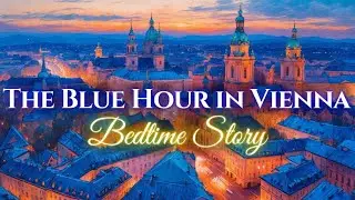 3 HRS of Peaceful Sleepy Story | The Blue Hour in Vienna | Storytelling for Stress Relief
