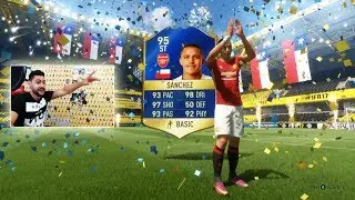 OMG WE PACKED TOTS SANCHEZ - LUCKIEST PACK THIS YEAR - FIFA 17 TEAM OF THE SEASON PACK OPENING