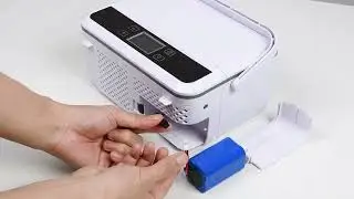 Large Capacity Double Layer Portable Insulin Cooler Refrigerated Box