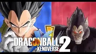Vegeta vs Oozaru Kid Goku - Dragon Ball Xenoverse 2 (PC Ultra 1080p60) MOD