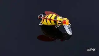Makebass Bee-Shaped Fishing Bait Insect