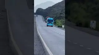 Jhalawan Daewoo Bus Company Arrived Khuzdar  From Karachi Area Bela Balochistan