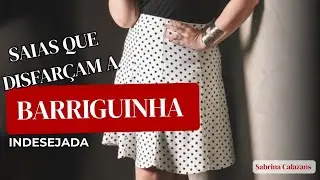 5 Modelos de Saias para Disfarçar a Barriga que estão bombando em 2026! #truquedeestilo #oquevestir 