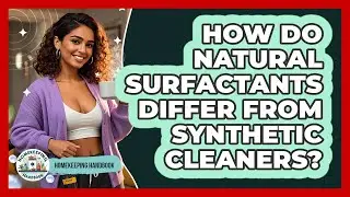 How Do Natural Surfactants Differ From Synthetic Cleaners? - Homekeeping Handbook