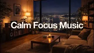 Calm Focus Music Room✨🌉｜Soft Lo-Fi for Study & Work