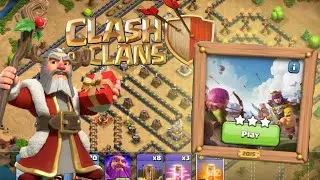 COC 10 anniversary 2015 map | Easy way for 3 stars | @Clash of Clans