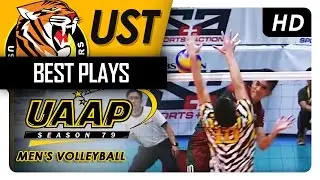 Medina with the kill-block!  | UST | Best Plays | UAAP 79 MV