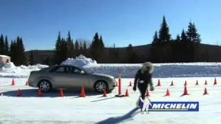 How to Stop a Car on Snow | Michelin&reg; Winter Driving Academy
