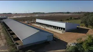 DeRocher Construction Commercial - LeMars, IA for Deep Pit Cattle Barns