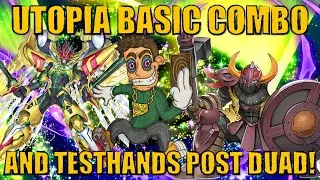 HIGH FIVE THE SKY! - UTOPIA BASIC COMBO AND TESTHANDS POST DUAD! (July 2025)