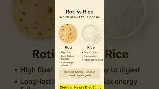 &ldquo;Not about cutting carbs,but choosing right.&rdquo; #food #rice #roti #rotivsrice #thisorthat #healthyfood