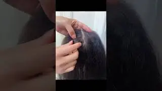 Kinky Straight Silk Base Hair Toppers#hairtopper  #hairtopperforwomen  #silktoppers #hairvolumizer