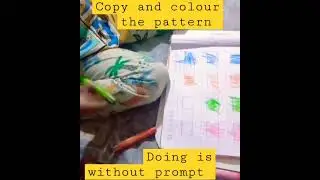 Avyukt coloring within the boundary #autismvlogs #autismawareness #shortvideo #ytshort #manikemove