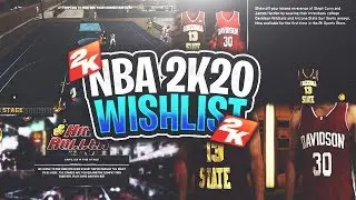NBA 2K20 WISHLIST!!! &bull; THIS WILL MAKE NBA 2K20 BETTER THAN NBA 2K19!!!