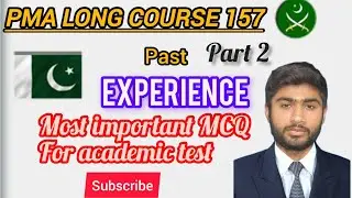 PMA long course Past experience   Most Important MCQ every competitive exam