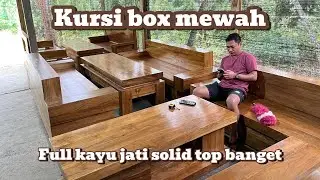 Rekomendasi kursi tamu box mewah banget full glowing