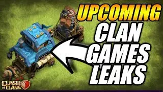 UPCOMING CLAN GAMES LEAKS + NEW EVENT LEAKS IN CLASH OF CLANS