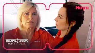 Captain Sandy gets mad at Natasha for slacking off | Season 7 |&nbsp;Below Deck Mediterranean
