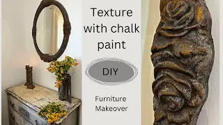 How to paint a mirror frame | Furniture Makeover with Chalk Paint