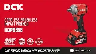DCK Cordless Brushless Impact Wrench  KDPB358
