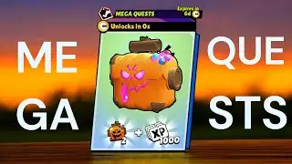Brawl Stars MEGA QUESTS || 20 Showdown win + Pumpkin Boxes