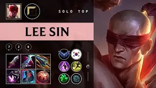 Lee Sin Top vs Shaco - KR Diamond Patch 25.24