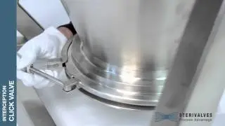 SteriValves Sanitary Butterfly Valve - How to mount a Click Valve