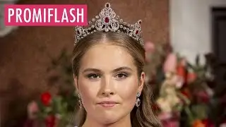 Prinzessin Amalia begeistert in Tiara aus ihrer Kindheit
