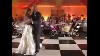 Wedding Disco in Cornwall farther and daughter
