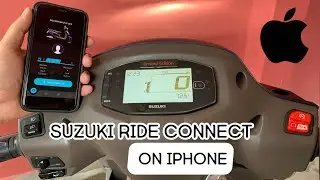 Как подключить приложение Suzuki Ride Connect на iPhone для Suzuki Access 125 / Burgman 125