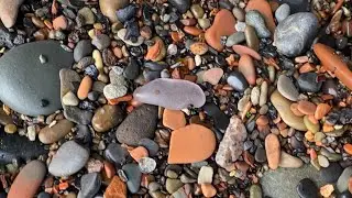 Back on My Fave Seaglass Beach 🙌🏻😍🌊