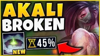 THIS *HIDDEN* BUFF GIVES AKALI INFINITE SHROUD STEALTH!?  S9 AKALI MID GAMEPLAY - League of Legends