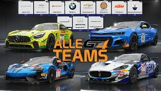 GT4 DLC - Alle Teams Und Lackierungen | Assetto Corsa Competizione German Gameplay