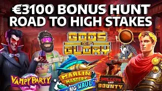 &euro;3100 Road To HIGH STAKES Bonus Hunt 🍒🎰