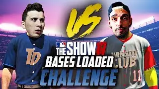 MLB 17 BASES LOADED CHALLENGE VS TDBARRETT! (MLB THE SHOW 17 Challenge)