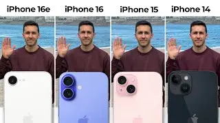 iPhone 16e vs 16 vs 15 vs 14, Comparativa de Cámara DEFINITIVA 📸