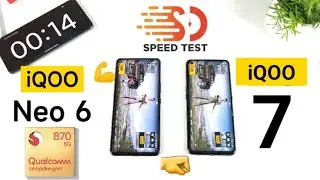 iQOO Neo 6 vs iQOO 7 Speedtest After Android 13 Update shocking results OMG 😱🔥😱🔥