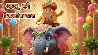 आलू की निकली बरात | Funny Kids Song | Aloo Ki Nikli Baraat | Hindi Rhymes for Children