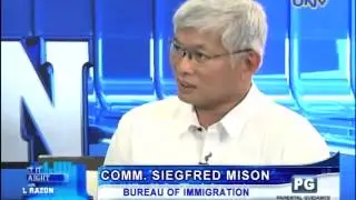 Bureau of Immigration's New Face with Comm. Mison (Part 1)