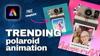 Учебное пособие по анимации Adobe Express: создание эффекта Polaroid Reveal | Пошаговое руководст...