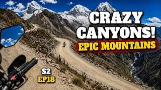 Crazy Canyons, towering mountains. Demon Rides RTW S2 EP18