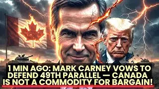 1 MIN AGO: Mark Carney Vows To Defend 49th Parallel&mdash;