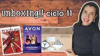 Unboxing ciclo 11!!📦 Lanzamientos Natura y Avon 🧡 | Essencial Palo santo y Kriska romance